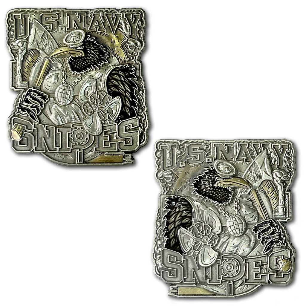 US Navy Snipes Veteran Military Collectible Challenge Coin