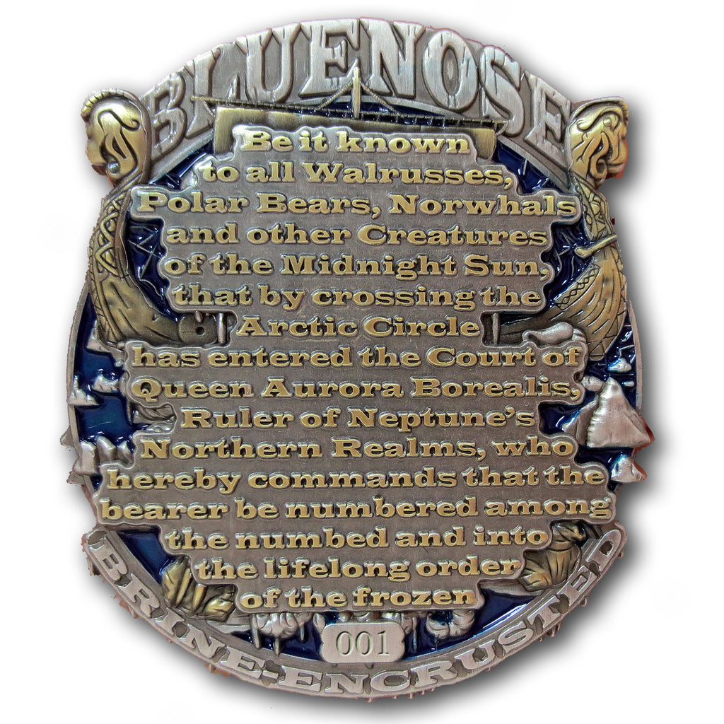 Bluenose Realm of the Arctic Circle US Navy Collectible Challenge Coin