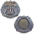 Purple Heart Veteran Custom Engraved Collectible Challenge Coin