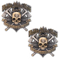 Damn The Torpedoes Full Steam Ahead US Navy Veteran Collectible Challenge Coin