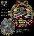 Navy Chief Surface Warfare US Navy Veteran Collectible Challenge Coin