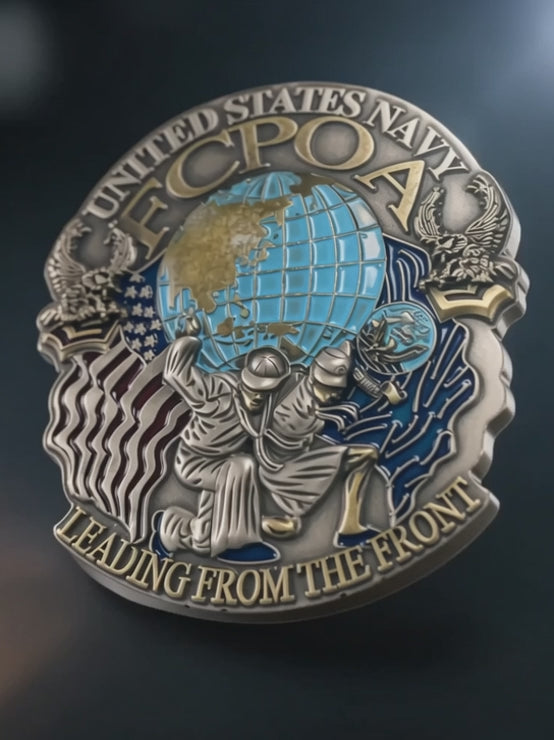 FCPOA We Got This First Class Petty Officer Association US Navy Veteran Collectible Challenge Coin