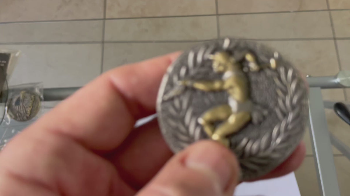 Hermes Greek Messenger of The Gods of Travelers, Merchants, Thieves, Ancient Collectible Coin