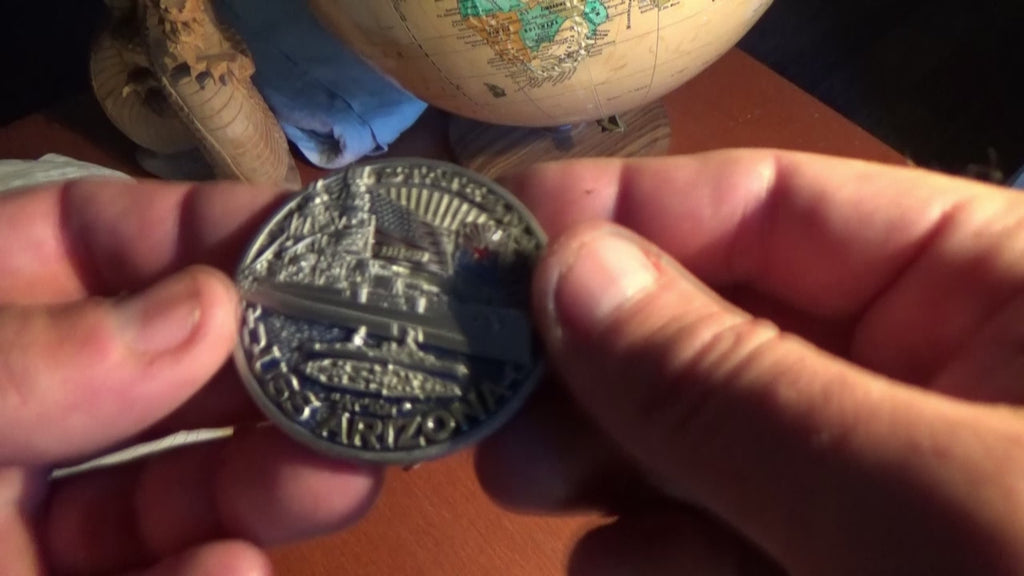 USS Arizona BB-39 Battleship Warships of World War 2 Collectible Challenge Coin