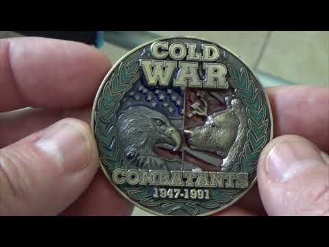 T-10 Heavy Battle Tank Cold War Combatant Challenge Coin