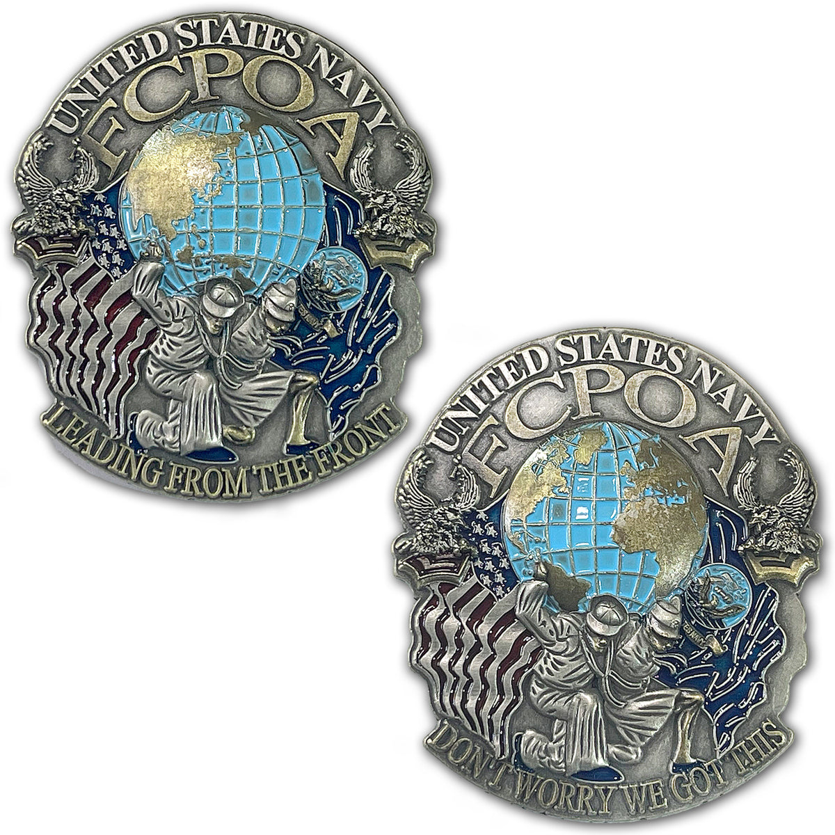 FCPOA We Got This First Class Petty Officer Association US Navy Veteran Collectible Challenge Coin